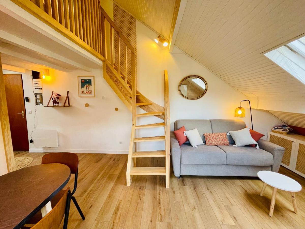 Charmant Appartement Idealement Situe Saint-Lary-Soulan Bagian luar foto