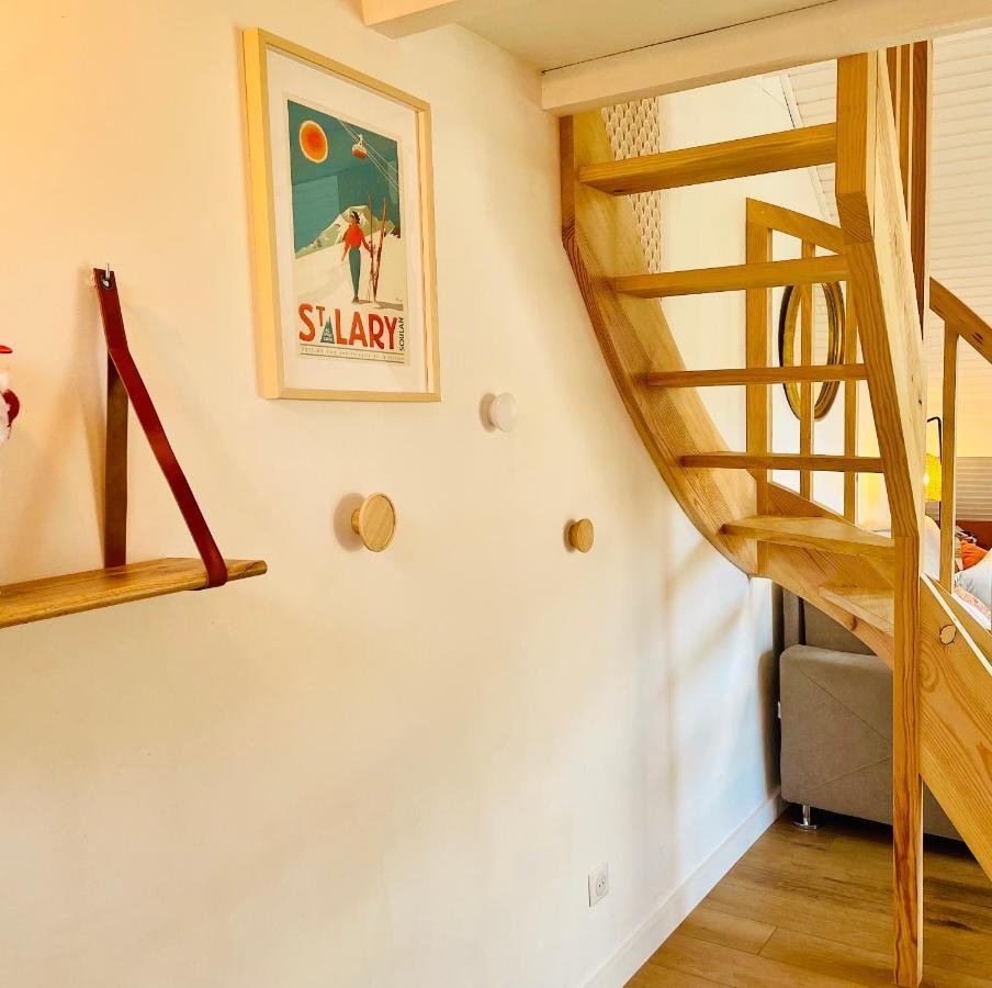 Charmant Appartement Idealement Situe Saint-Lary-Soulan Bagian luar foto